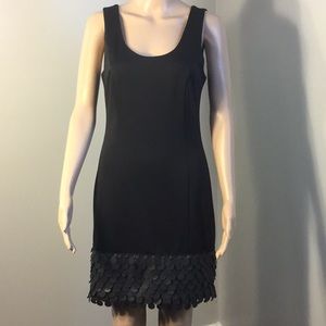 TINLEY ROAD : BLACK SLEEVELESS DRESS:  Size XS